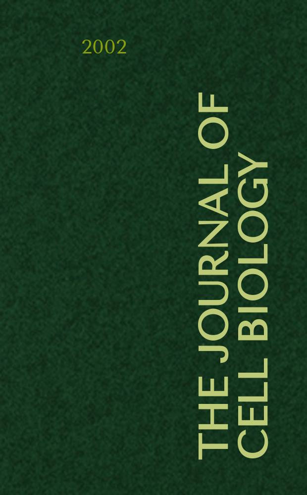 The Journal of cell biology : Formerly the Journal of biophysical and biochemical cytology. Vol.156, №2