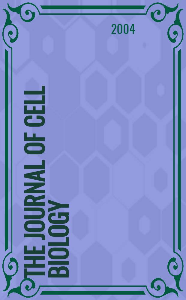 The Journal of cell biology : Formerly the Journal of biophysical and biochemical cytology. Vol.164, №3