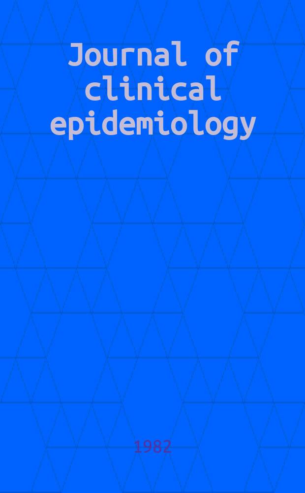 Journal of clinical epidemiology : Formerly J. of chronic diseases. Vol.35, №12 : Hypertension and obesity: epidemiologic, physiologic and therapeutic considerations