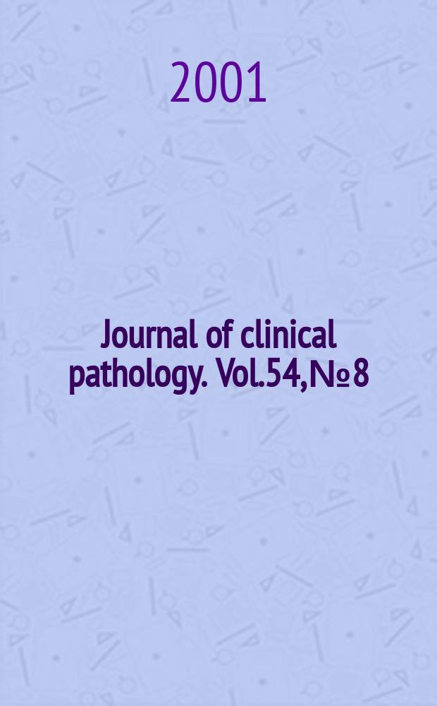 Journal of clinical pathology. Vol.54, №8