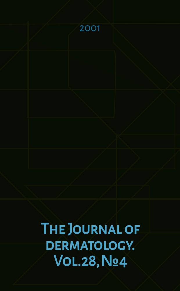 The Journal of dermatology. Vol.28, №4