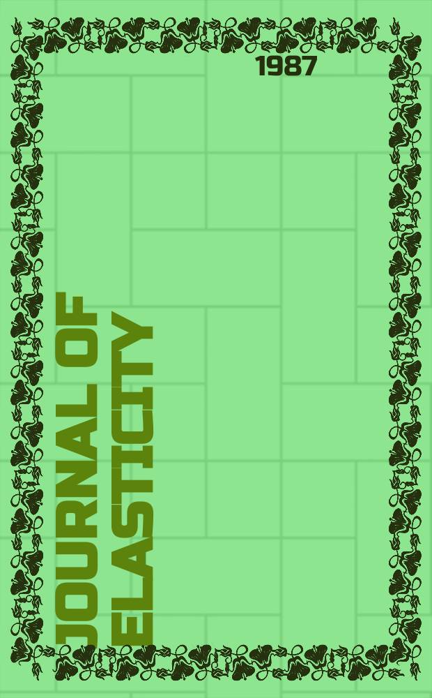 Journal of elasticity