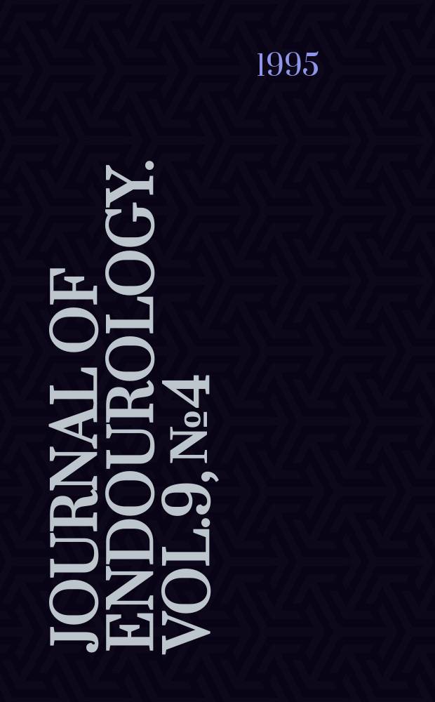 Journal of endourology. Vol.9, №4