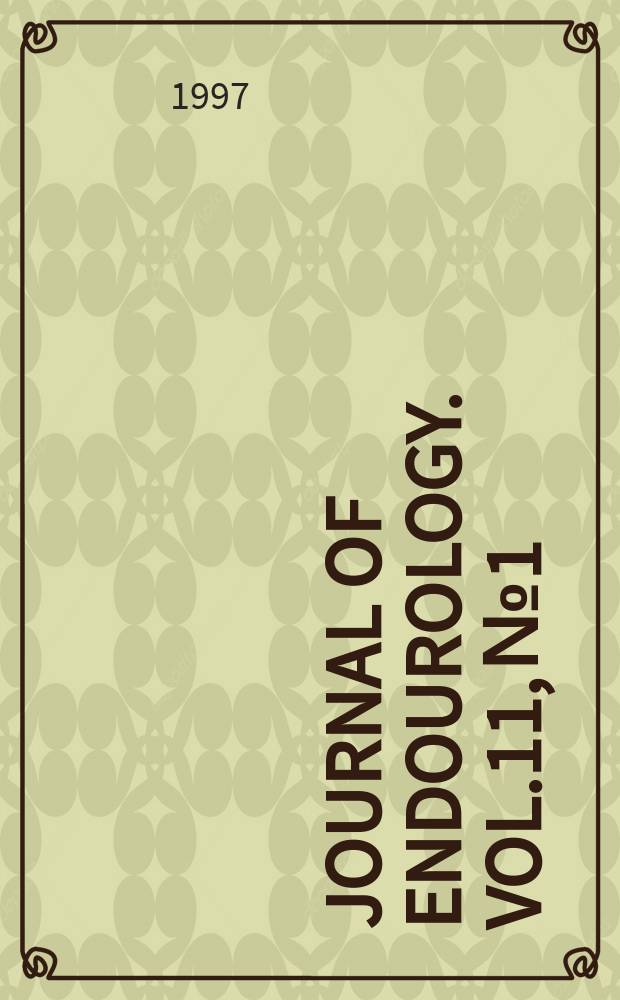 Journal of endourology. Vol.11, №1