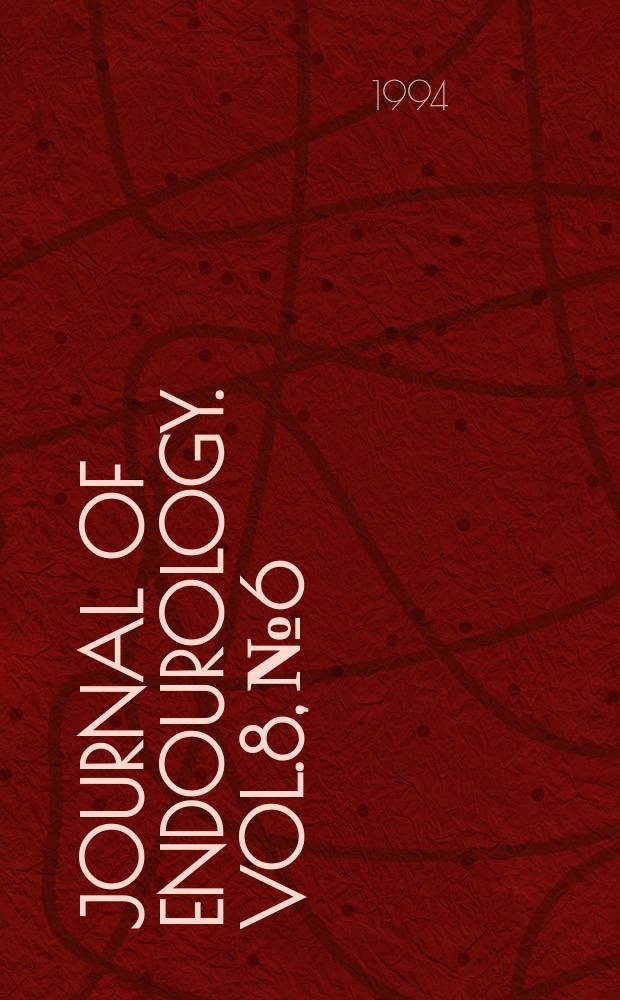 Journal of endourology. Vol.8, №6