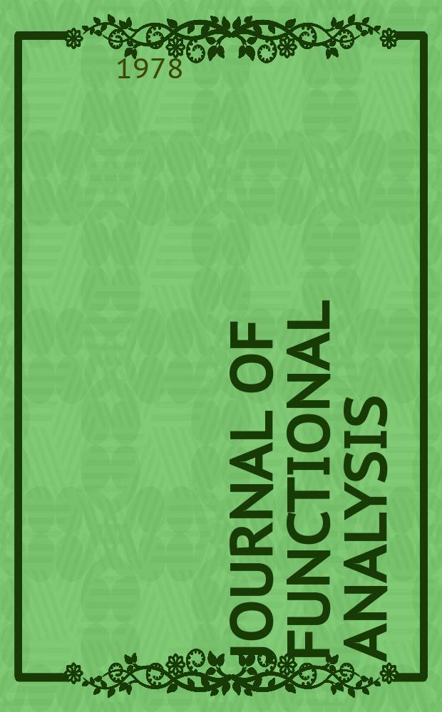 Journal of functional analysis