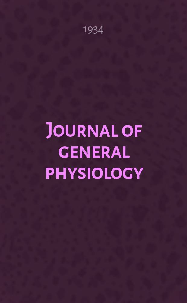 Journal of general physiology