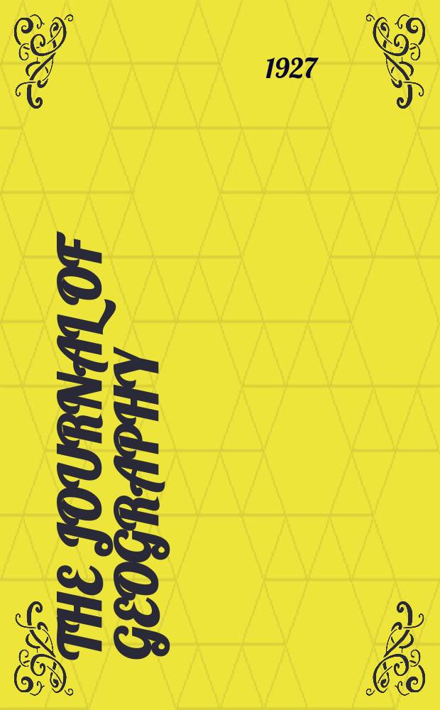 The Journal of geography