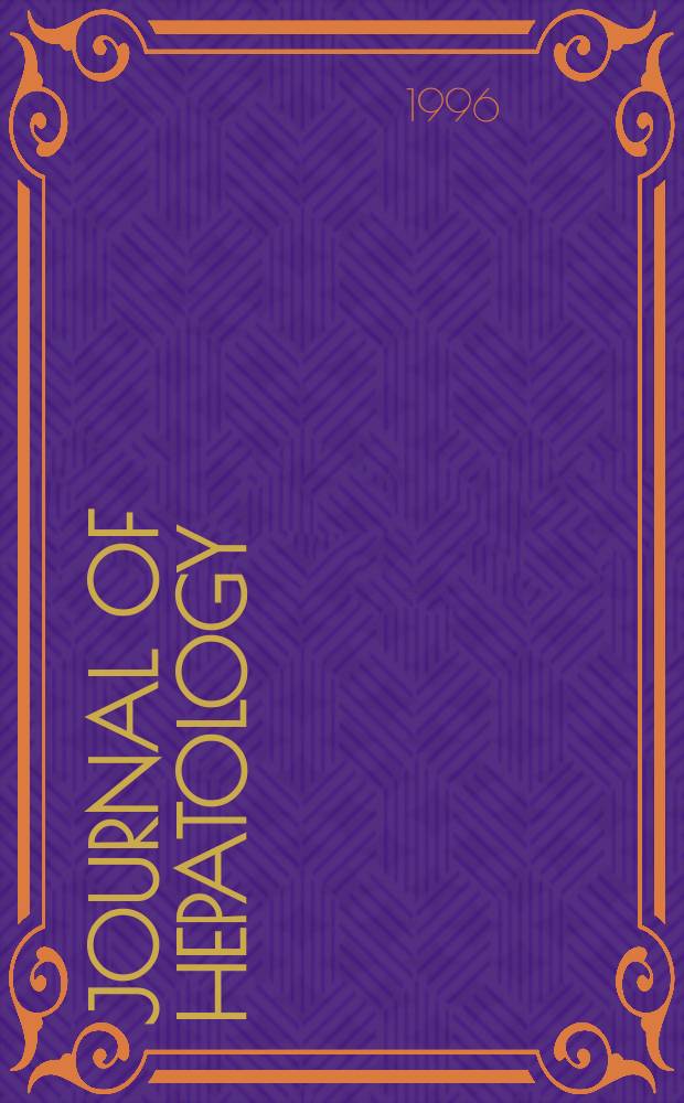 Journal of hepatology : The j. of the Europ. assoc. for the study of the liver. Vol.25, №1
