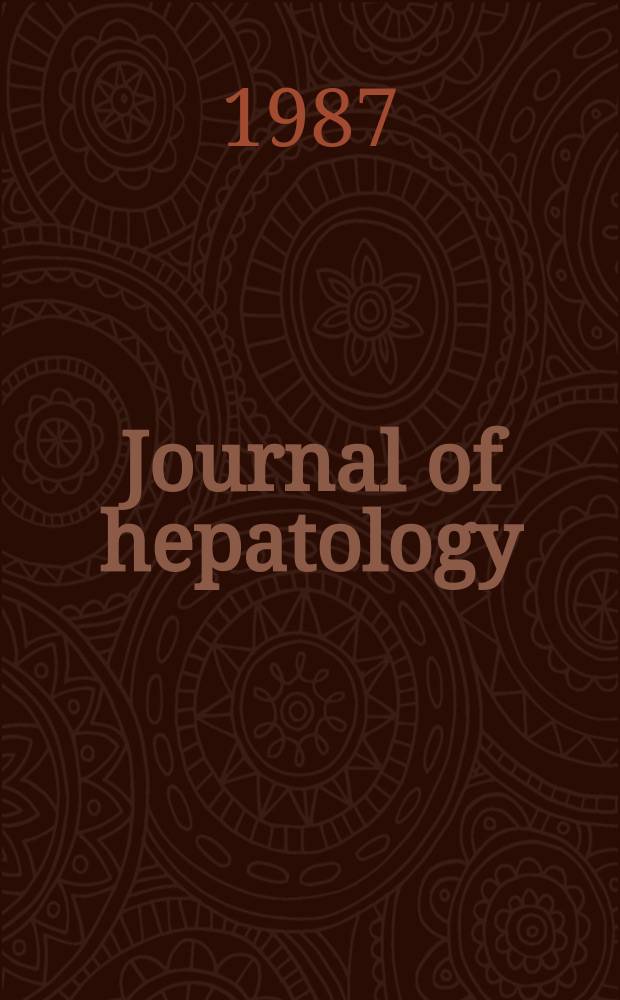 Journal of hepatology : The j. of the Europ. assoc. for the study of the liver. Vol.5, №1