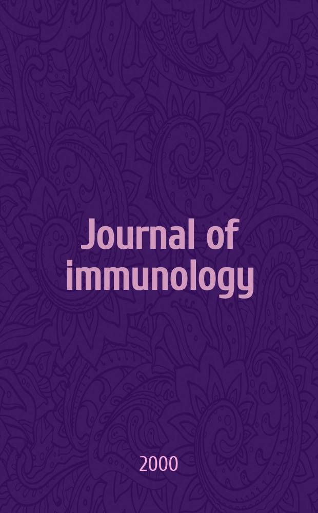 Journal of immunology : Publ. monthly by the American association of immunologists. Vol.165, №12