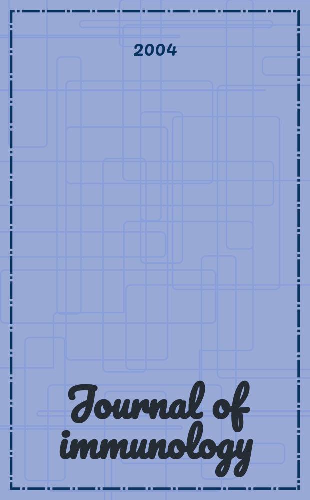 Journal of immunology : Publ. monthly by the American association of immunologists. Vol.172, №10