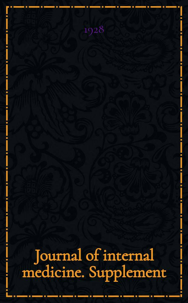 Journal of internal medicine. Supplement : Formerly: Acta medica Scandinavica. 24 : Investigation of the concentration of lactic acid in blood and urine