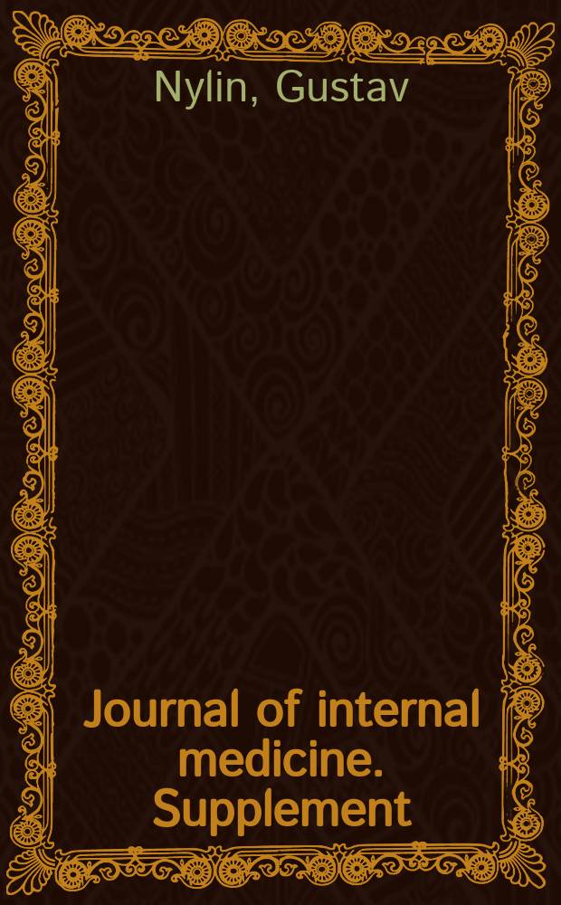 Journal of internal medicine. Supplement : Formerly: Acta medica Scandinavica. 69 : The Physiology of the circulation during puberty
