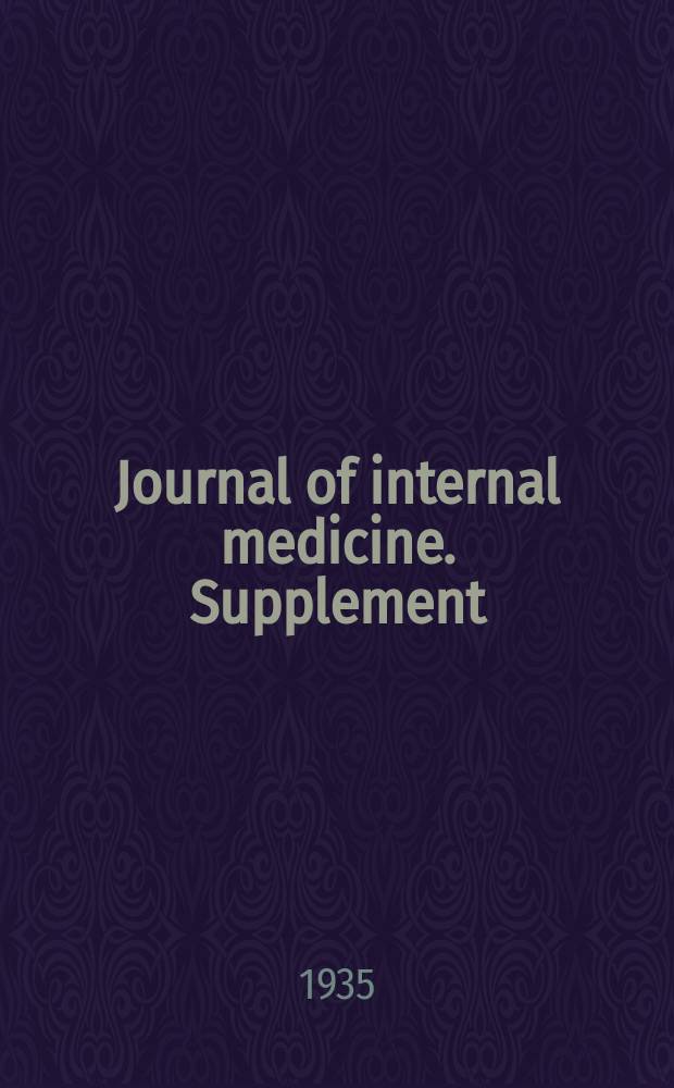 Journal of internal medicine. Supplement : Formerly: Acta medica Scandinavica. 71 : Experiments to isolate the antianemic principle of the liver