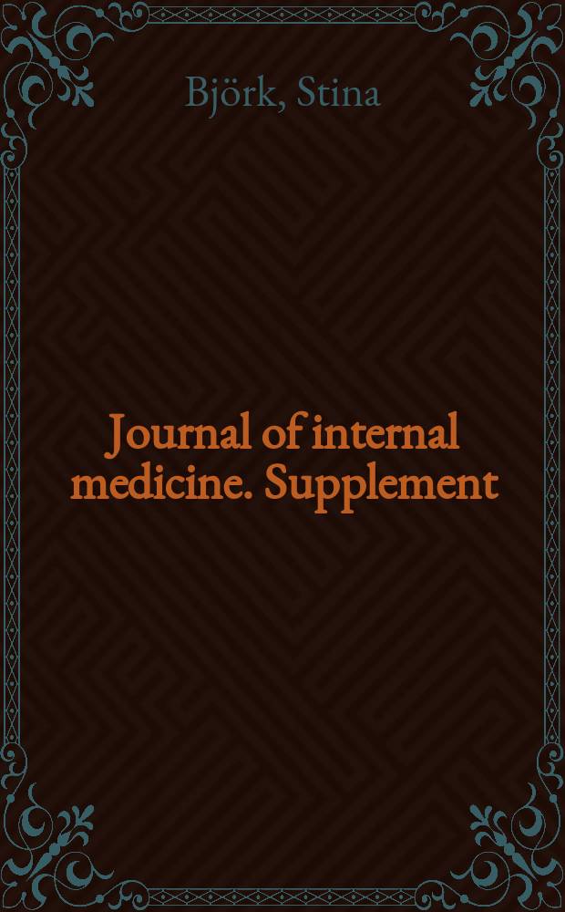 Journal of internal medicine. Supplement : Formerly: Acta medica Scandinavica. Suppl.175 : Haemodynamic factors and retinal changes in hypertensive diseases