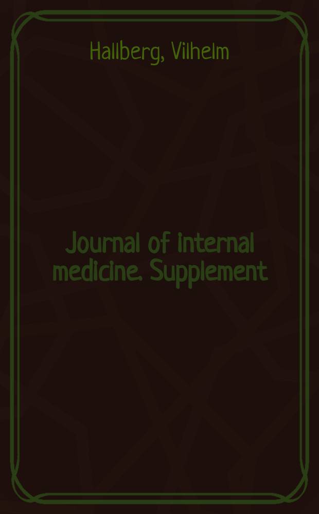 Journal of internal medicine. Supplement : Formerly: Acta medica Scandinavica. Suppl.180 : A new method for staining tubercle bacilli, applicable also to the micro-organism of leprosy and other acid-fast germs