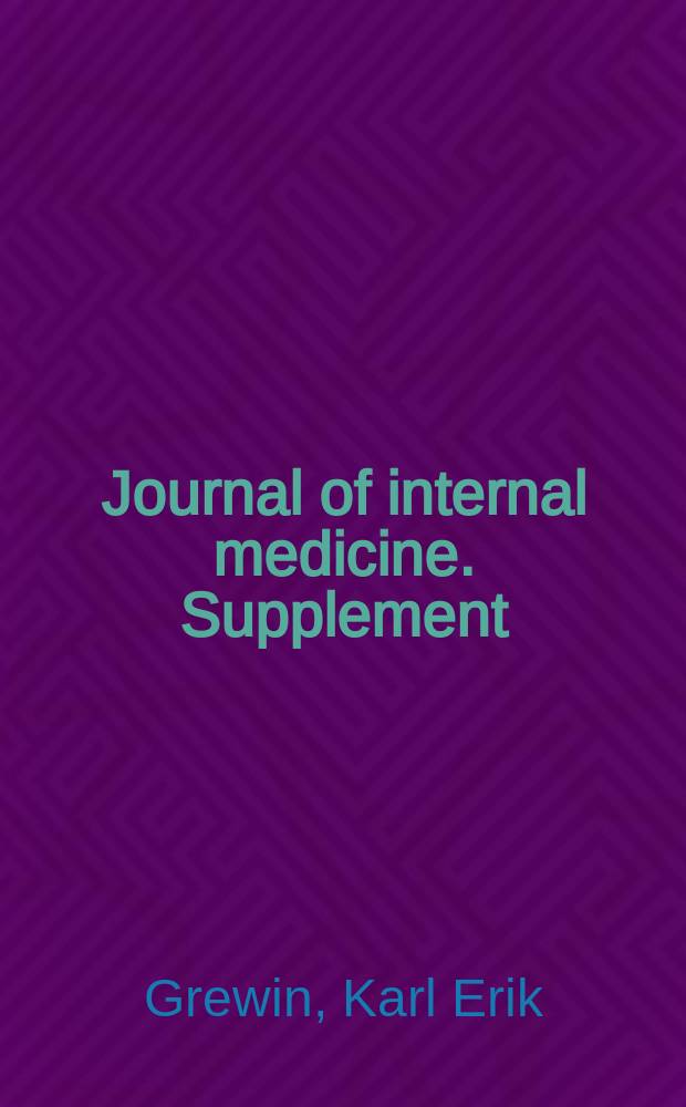 Journal of internal medicine. Supplement : Formerly: Acta medica Scandinavica. Suppl.209 : Some supplementary leads in clinical electrocardiography