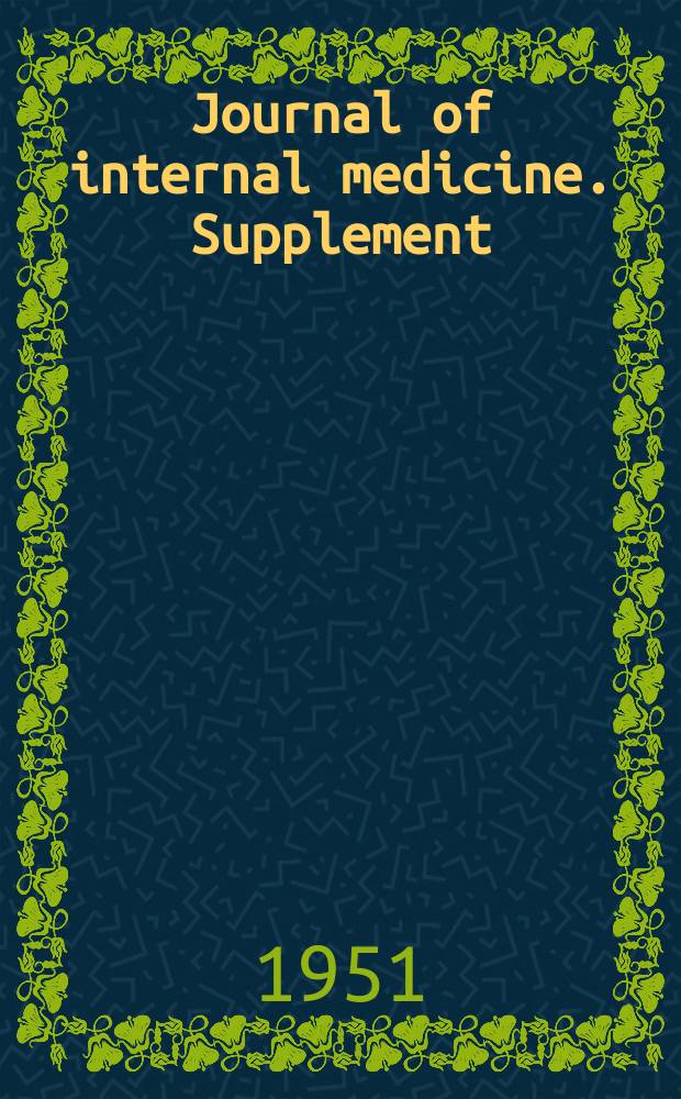 Journal of internal medicine. Supplement : Formerly: Acta medica Scandinavica. Suppl.256 : Blood volume determinations with the Evans blue dye method