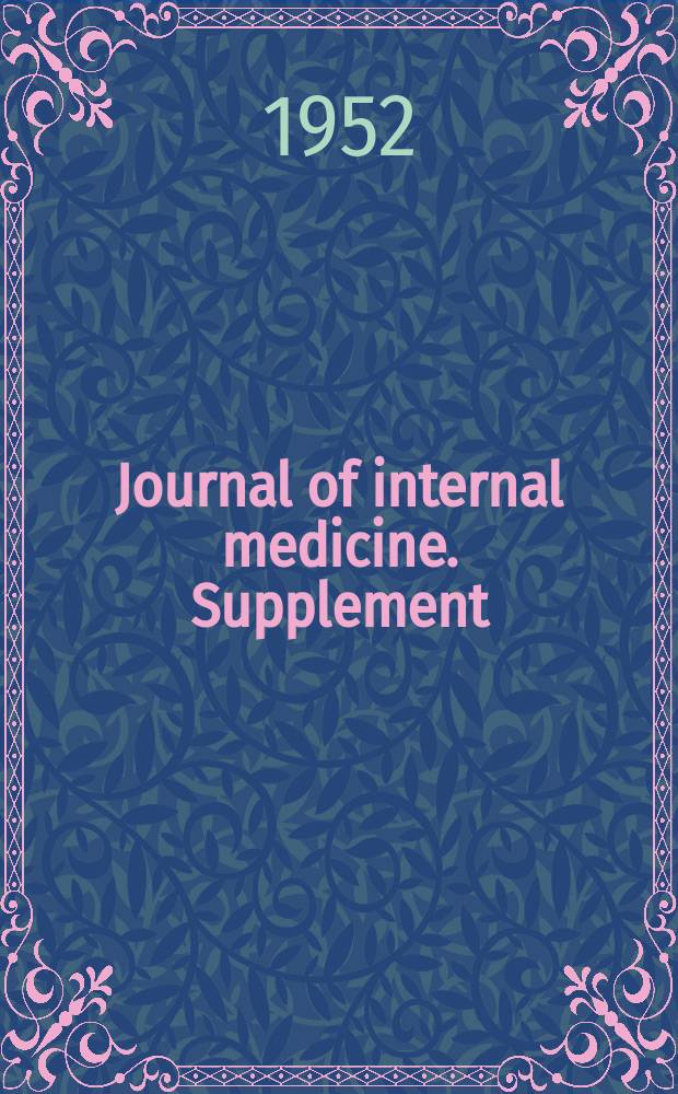 Journal of internal medicine. Supplement : Formerly: Acta medica Scandinavica. Suppl.267 : Staphylococci and antihyaluronidases
