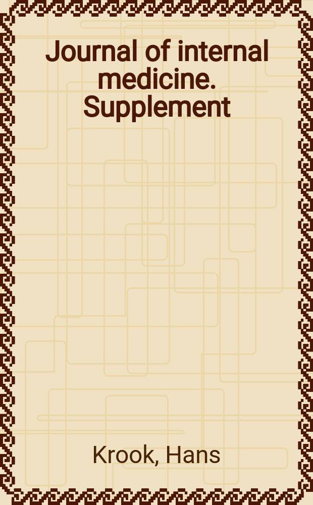 Journal of internal medicine. Supplement : Formerly: Acta medica Scandinavica. Suppl.318 : Circulatory in studies in liver cirrhosis