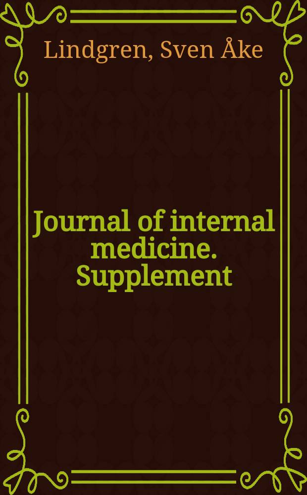 Journal of internal medicine. Supplement : Formerly: Acta medica Scandinavica : A study of the effect of protracted occupational exposure to carbon monoxide with special reference to the occurence of so-called chronic carbon monoxide poisoning