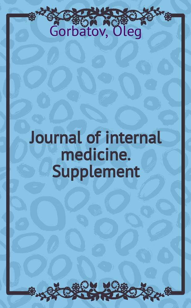 Journal of internal medicine. Supplement : Formerly: Acta medica Scandinavica : Die Herzinfarktfrequenz in einem Material der Bevölkerung von Helsinki während der Jahre 1945 - 1952