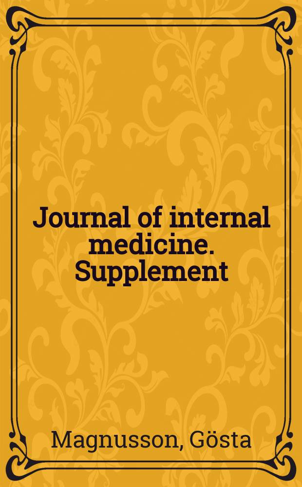 Journal of internal medicine. Supplement : Formerly: Acta medica Scandinavica. Suppl.378 : Kidney function studies with &sup1;&sup3;&sup1;I-tagged sodium ortho-iodohippurate