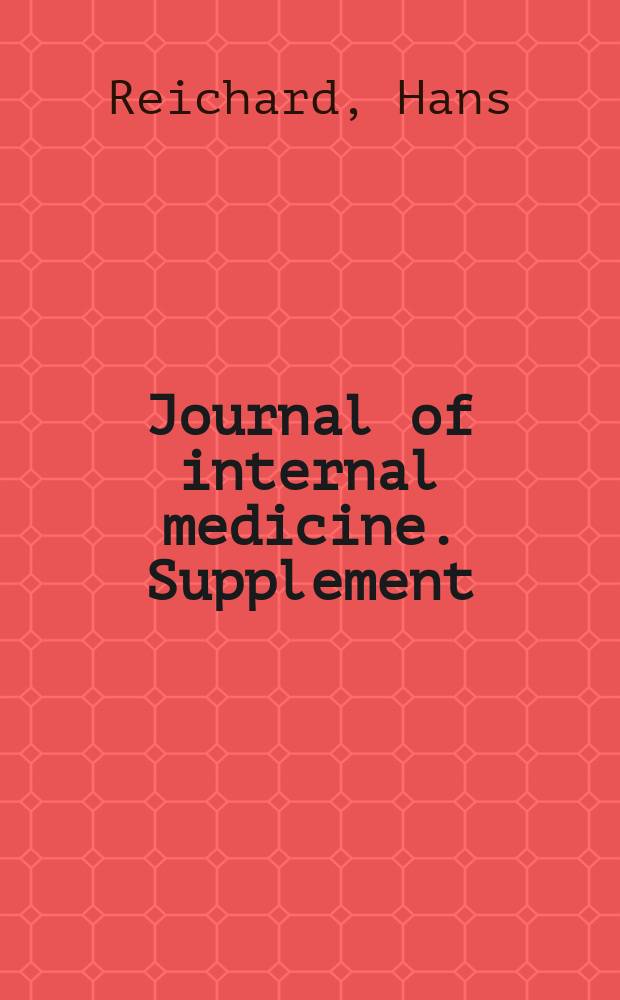 Journal of internal medicine. Supplement : Formerly: Acta medica Scandinavica. Suppl.390 : Studies on ornithine carbamoyl transferase activity in blood serum