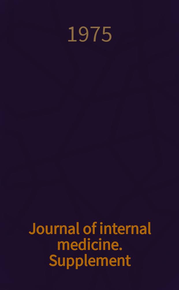 Journal of internal medicine. Supplement : Formerly: Acta medica Scandinavica : Chronic alprenolol treatment of patients with acute myocardial infarction after discharge from hospital