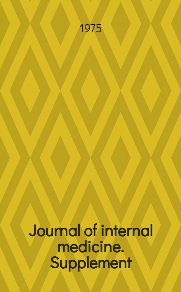 Journal of internal medicine. Supplement : Formerly: Acta medica Scandinavica : Cardiovascular effects of poisoning by hypnotic and tricyclic antidepressant drugs