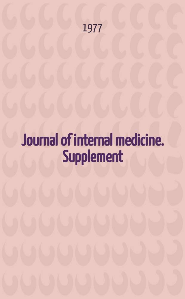 Journal of internal medicine. Supplement : Formerly: Acta medica Scandinavica : Myocardial infarction in the elderly