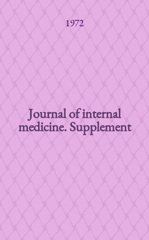 Journal of internal medicine. Supplement : Formerly: Acta medica Scandinavica : Adult human adipose tissue cellularity and metabolism