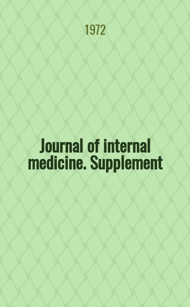 Journal of internal medicine. Supplement : Formerly: Acta medica Scandinavica : Venous occlusion plethysmography in 55-year old men