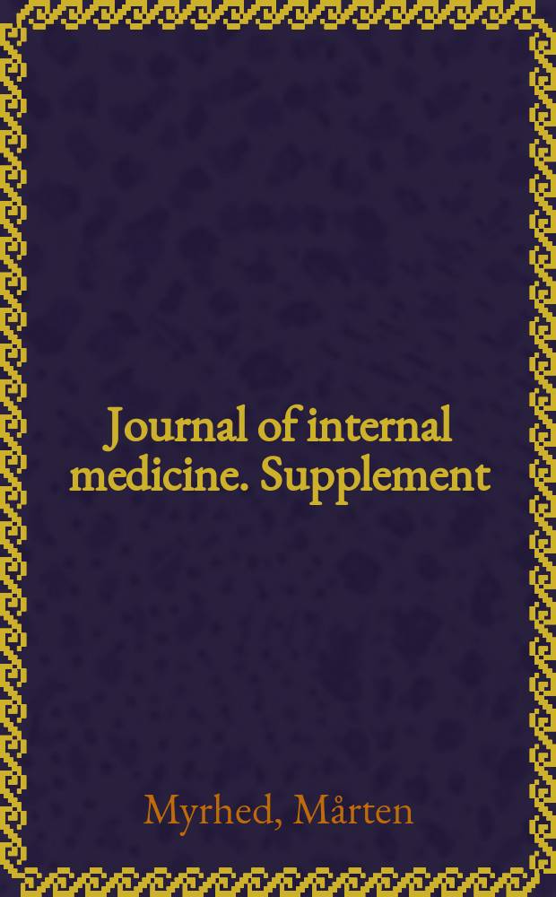 Journal of internal medicine. Supplement : Formerly: Acta medica Scandinavica : Alcohol consumption in relation to factors associated with ischemic heart disease