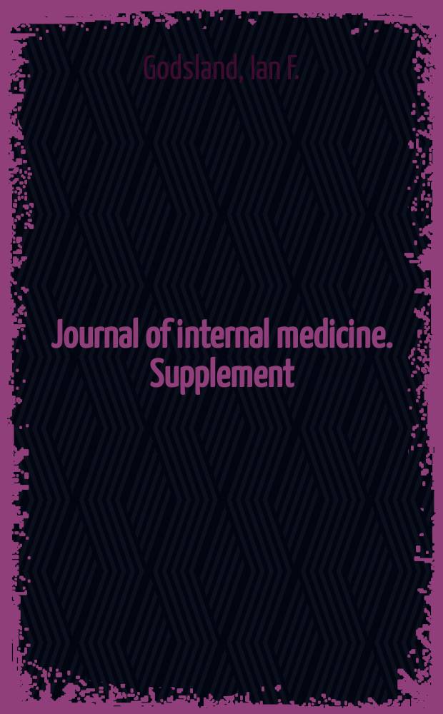 Journal of internal medicine. Supplement : Formerly: Acta medica Scandinavica : The influence of female sex steroids on glucose metabolism and insulin action