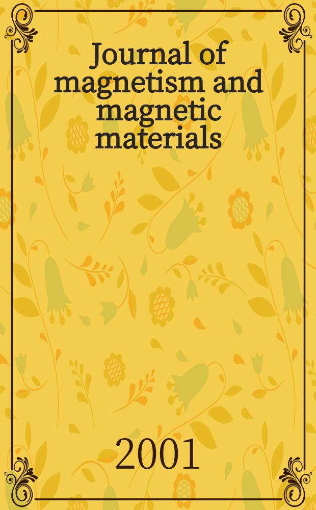 Journal of magnetism and magnetic materials : MMM. Vol.223, №1