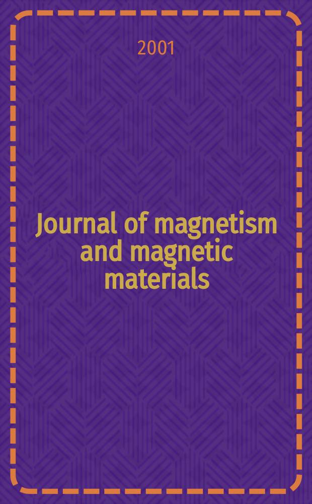 Journal of magnetism and magnetic materials : MMM. Vol.224, №1
