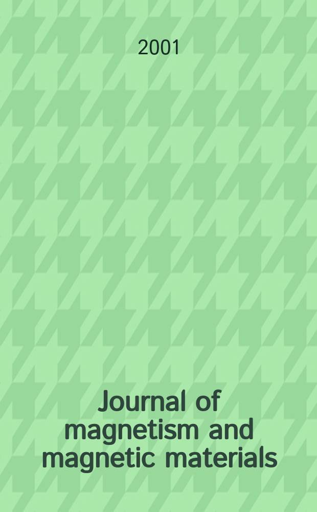 Journal of magnetism and magnetic materials : MMM. Vol.234, №1