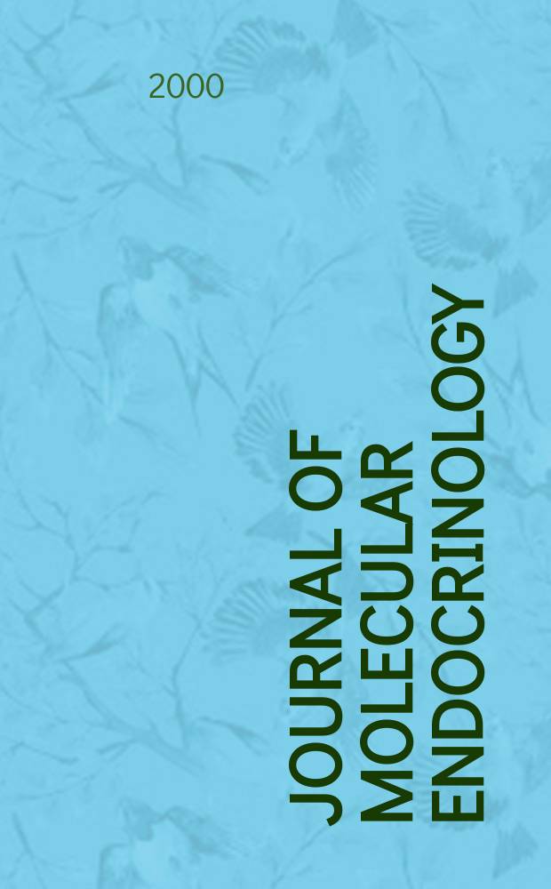 Journal of molecular endocrinology : A journal of the Society for endocrinology. Vol.24, №1