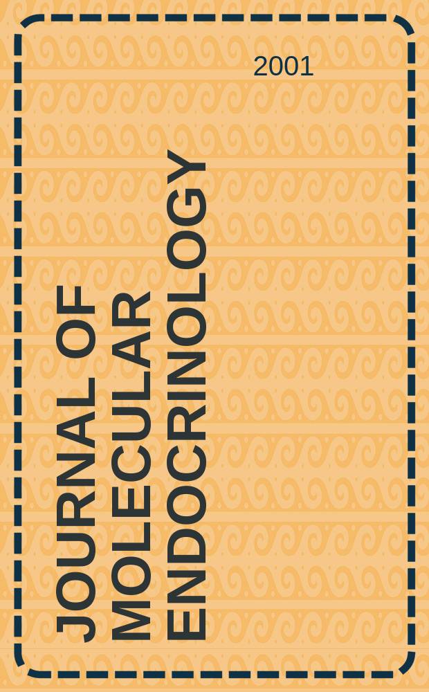 Journal of molecular endocrinology : A journal of the Society for endocrinology. Vol.27, №3