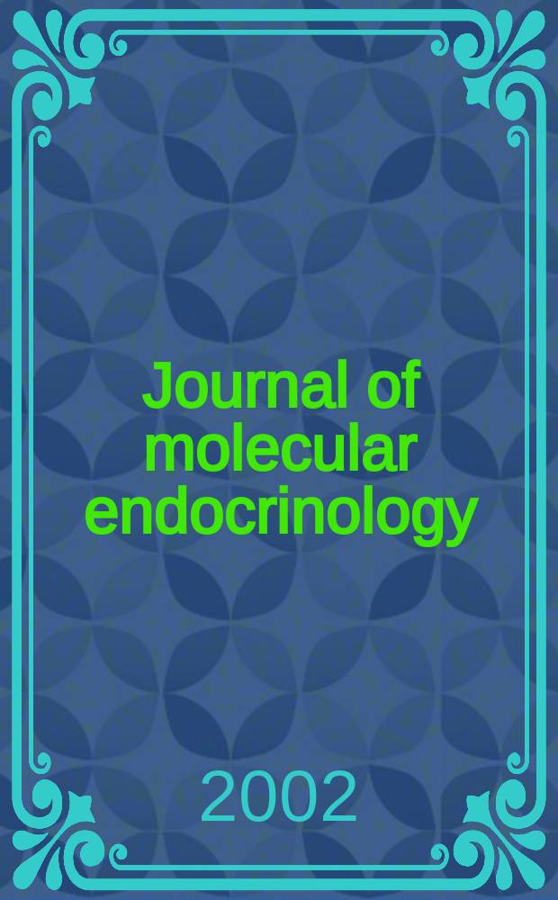 Journal of molecular endocrinology : A journal of the Society for endocrinology. Vol.28, №3