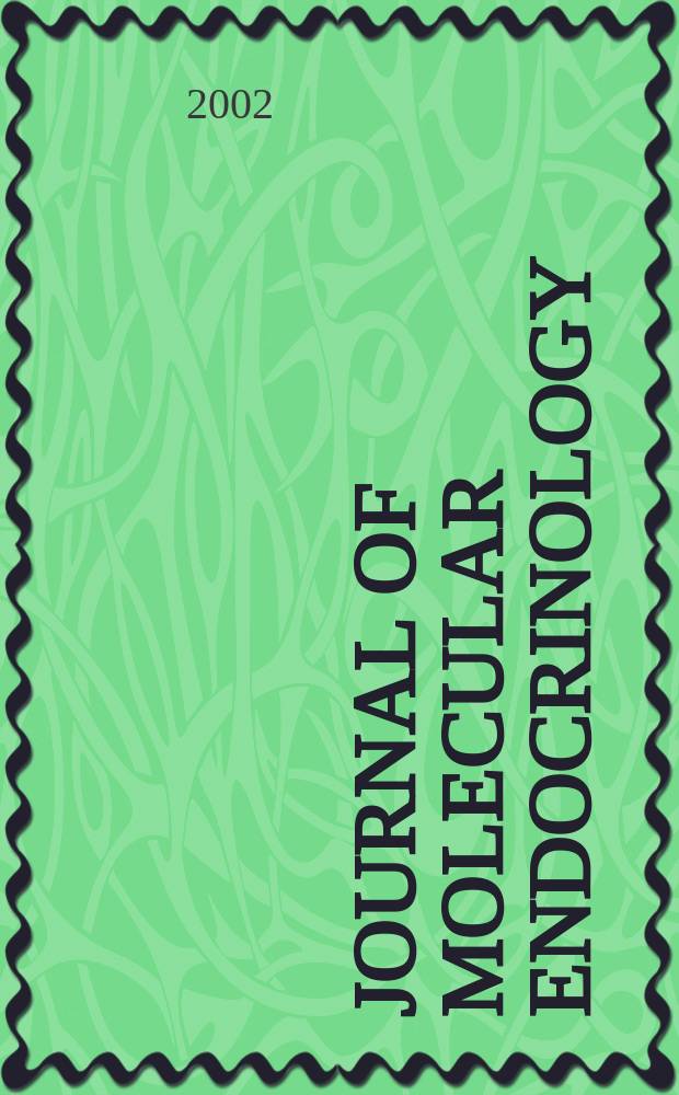 Journal of molecular endocrinology : A journal of the Society for endocrinology. Vol.29, №1