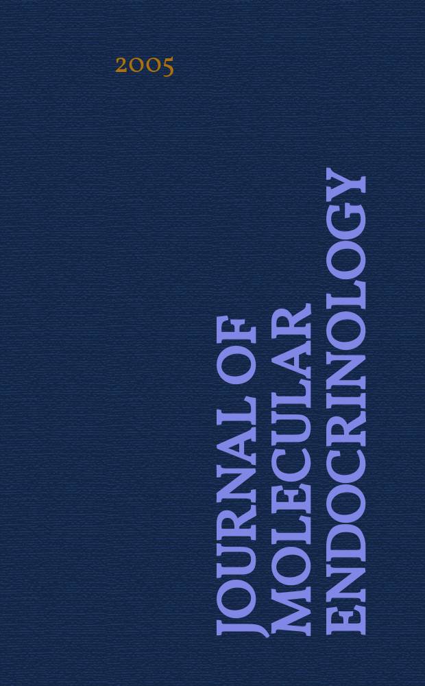 Journal of molecular endocrinology : A journal of the Society for endocrinology. Vol.34, №2