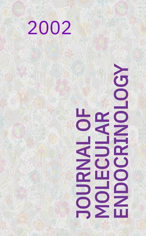 Journal of molecular endocrinology : A journal of the Society for endocrinology. Vol.29, №3