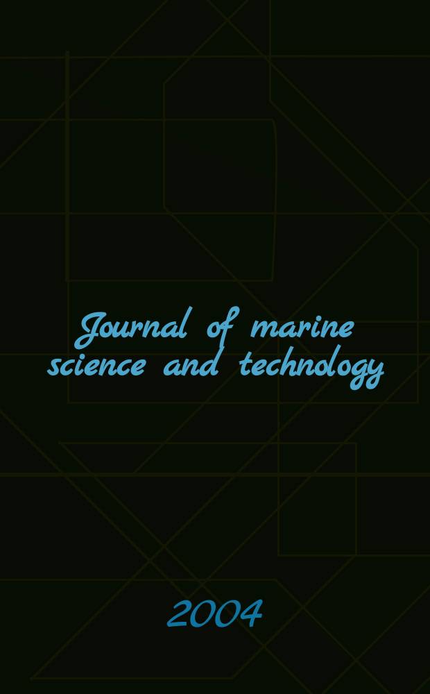 Journal of marine science and technology