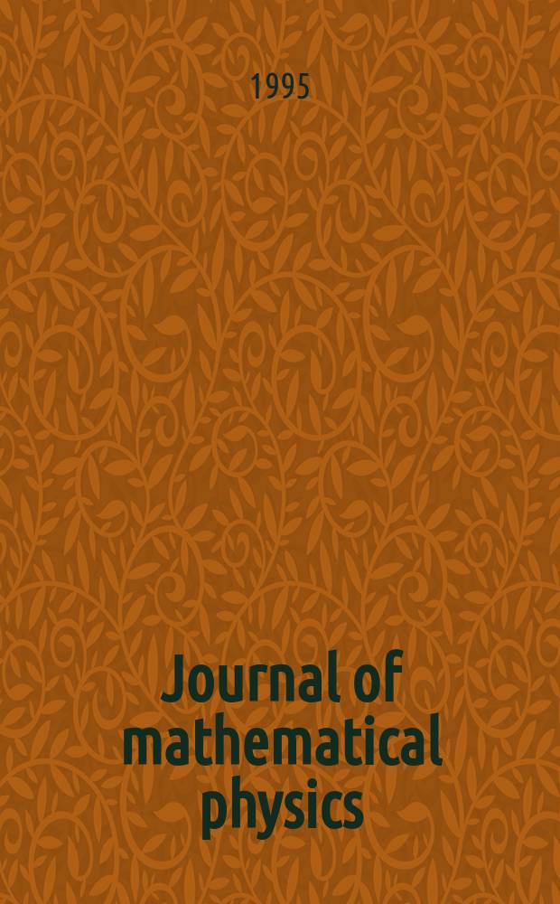 Journal of mathematical physics : Publ. by the American institute of physics. Vol.36, №11 : Special issue on quantum geometry and diffeomorphism invariant quantum field theory