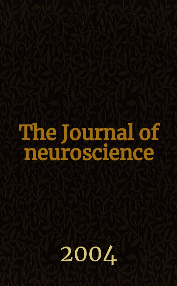 The Journal of neuroscience : The official journal of the Society for neuroscience. Vol.24, №2