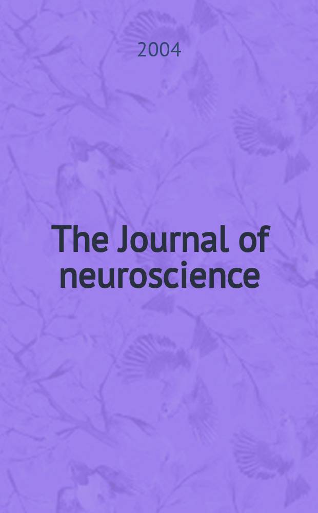 The Journal of neuroscience : The official journal of the Society for neuroscience. Vol.24, №5