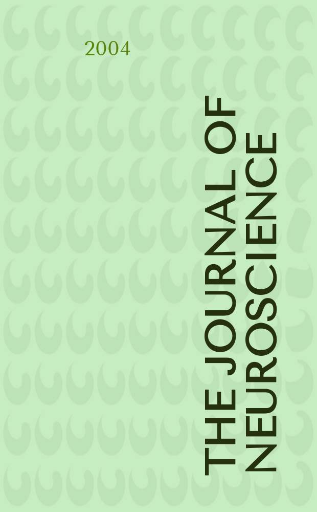 The Journal of neuroscience : The official journal of the Society for neuroscience. Vol.24, №42